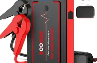 Bookoo 12V 20000mAh Portable Car Jump Starter for $22 $22.00