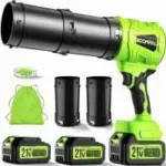 Boompal 450-CFM Cordless Leaf Blower with 2x 20V Batteries for $29.63
