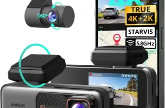 Botslab G980H 4K Starvis Dual Dash Cam Now $79.19