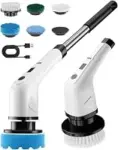 Budsom Cordless Electric Spin Scrubber 360 RPM – $10.49