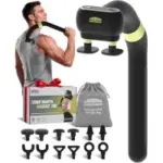 Careking 3-in-1 Dual Head Muscle Massage Gun with Extension Handle for $9.49