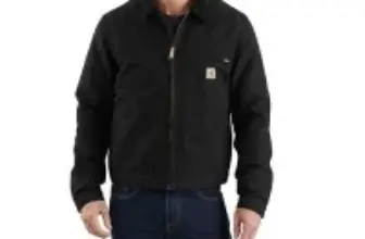 Carhartt Men’s Iconic J01 Long Sleeve Quilted Duck Detroit Jacket for $89.76