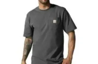 Carhartt Men’s Iconic K87 Pocket T-Shirt Now $13.68