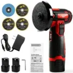 CISIVIS 3-Inch 12V Cordless Mini Angle Grinder – $21.62