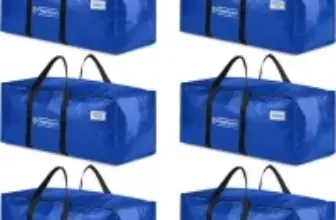 ClearSpace Heavy Duty Moving Bags with Lids, 6-Pack for $19.99