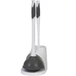 Clorox Durable Flanged Toilet Plunger and Brush Set for $5.97