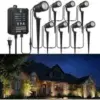 Coloer 5W 3000K Warm White Landscape Lighting Kit (8-Pack) for $47.02
