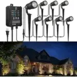Coloer 5W 3000K Warm White Landscape Lighting Kit (8-Pack) for $47.02