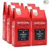 Community Coffee 12oz Signature Blend Whole Bean Coffee (Pack of 6) for $33.55