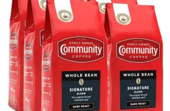 Community Coffee 12oz Signature Blend Whole Bean Coffee (Pack of 6) for $33.55