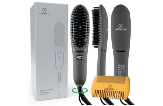 Compact Beard Straightener Brush for Men – Now $19.99