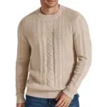 Coofandy Men’s Knit Long Sleeve Pullover Sweater for $14.99