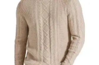 Coofandy Men’s Knit Long Sleeve Pullover Sweater for $14.99