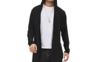 Coofandy Men’s Long Hooded Cardigan Cloak Now $13.99