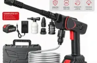 Cordless Electric High Pressure Water Spray Gun 1100 PSI – $33.49