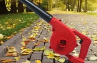 20V Cordless Leaf Blower with 12800mAh Battery & Charger – $37.19