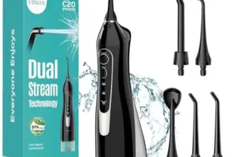 COSLUS C20 Water Dental Flosser Set Now Only $7.99