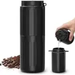 Cowsar 2-in-1 Portable Rechargeable Electric Burr Coffee Grinder – $24.99