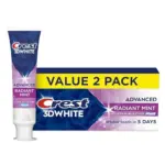 Crest 3D White Advanced Toothpaste 2-Pack for $7.12