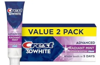 Crest 3D White Advanced Toothpaste 2-Pack for $7.12