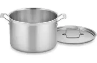 Cuisinart MCP66-28N 12-Quart MultiClad Pro Stainless Steel Skillet with Cover for $130.49
