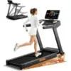 Cursor Fitness Foldable Brushless Treadmill with 20% Incline for $219.99