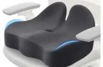 CushZone Memory Foam Ergonomic Office Chair Seat Cushion for $16.49