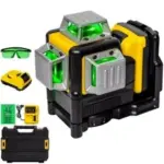 DEWALT Self Leveling Green Beam Laser 12 Lines 3×360° – $25.88