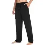 Deyeek Men’s Baggy Open Bottom Sweat Pants for $10.99