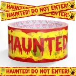 Dfpdfp 1.9″ x 82′ Caution Tape Halloween Decoration for $2.49