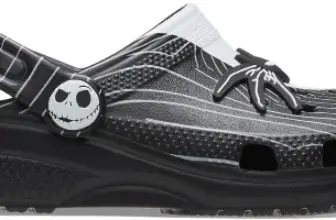 Disney Crocs Toddler Nightmare Before Christmas Jack Skellington Clogs for $20 $20.00