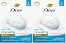 Dove Gentle Exfoliating Beauty Bar Soap 3.75 oz – Pack of 16 for $14.45
