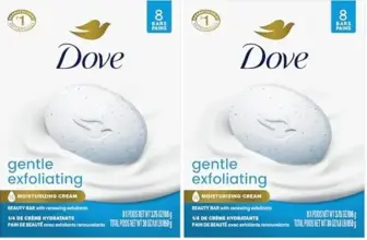 Dove Gentle Exfoliating Beauty Bar Soap 3.75 oz – Pack of 16 for $14.45