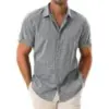Drazivon Short Sleeve Casual Beach Shirts Now $4.99 – Save 75%