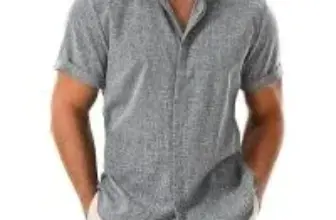 Drazivon Short Sleeve Casual Beach Shirts Now $4.99 – Save 75%