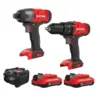 Craftsman V20 20V MAX Cordless Drill/Driver Set for $99 with Free Shipping $99.00