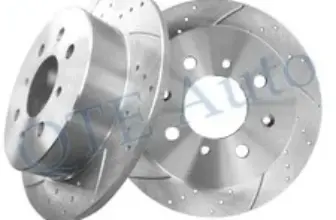 New Rear 239mm Drilled Slotted Brake Disc Rotors for Acura Integra – $39.94