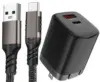 Dual Port USB 20W Wall Charger with Rugged Type-C Cable – $22.95