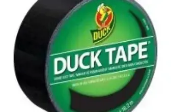 Duck Brand Black Duct Tape, 1.88″ x 20 Yards for $3.50