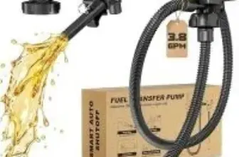 Ecarke 3.8 GPM Cordless Fuel Transfer Pump with 51″ Hose for $38.23
