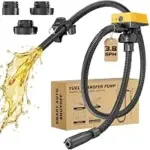 Ecarke Cordless Fuel Transfer Pump 3.8 GPM for $38.23