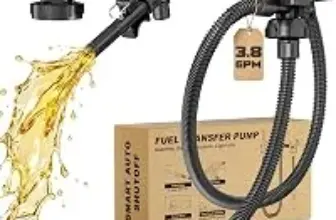 Ecarke Cordless Fuel Transfer Pump 3.8 GPM for $38.23