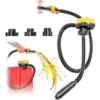 Ecarke 3.2GPM Cordless Fuel Transfer Pump with 3 Adapters – $37.98