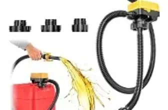 Ecarke 3.2GPM Cordless Fuel Transfer Pump with 3 Adapters – $37.98
