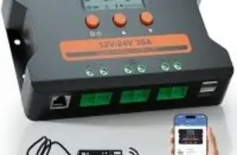 Eco-Worthy 30A 12/24V Solar Charge Controller with Bluetooth & WiFi for $29.99