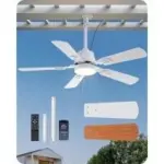 Edishine 42″ Waterproof Outdoor Ceiling Fan with Light for $44.99
