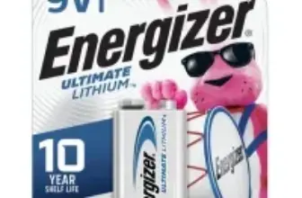 Energizer Max 9V Battery – 20% Longer Life for $9.49
