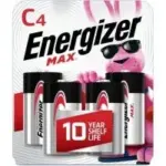Energizer MAX C Alkaline Batteries 4-Pack for $4.99