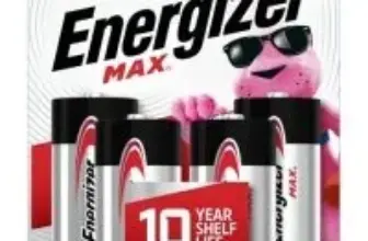 Energizer MAX C Alkaline Batteries 4-Pack for $4.99