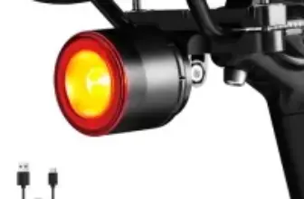 Esaytool 4-Mode USB-C Rechargeable Bike Tail Light for $8.49